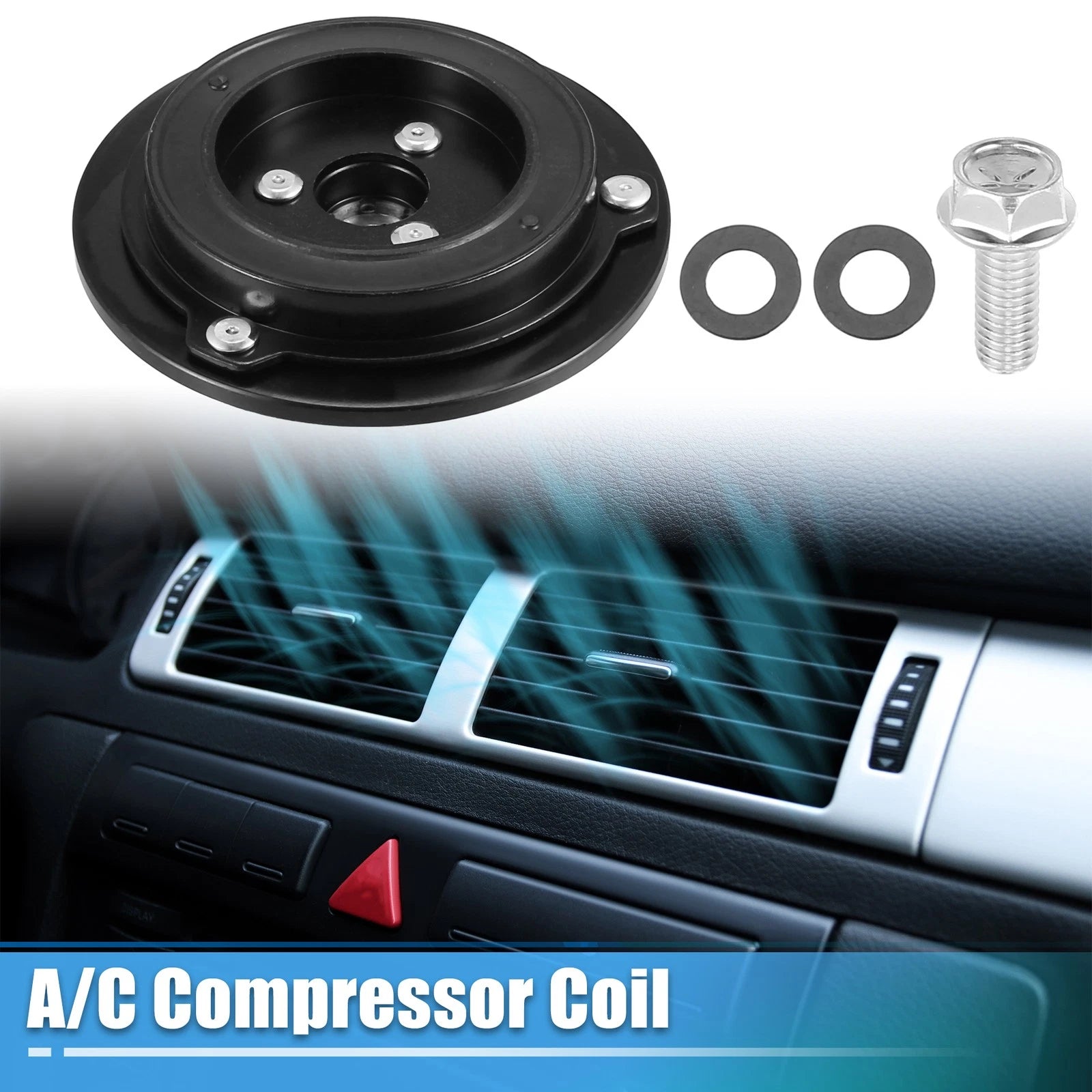 A/C Compressor Clutch Plate Replacement for Ford Mustang 5.0L (2011–2019)