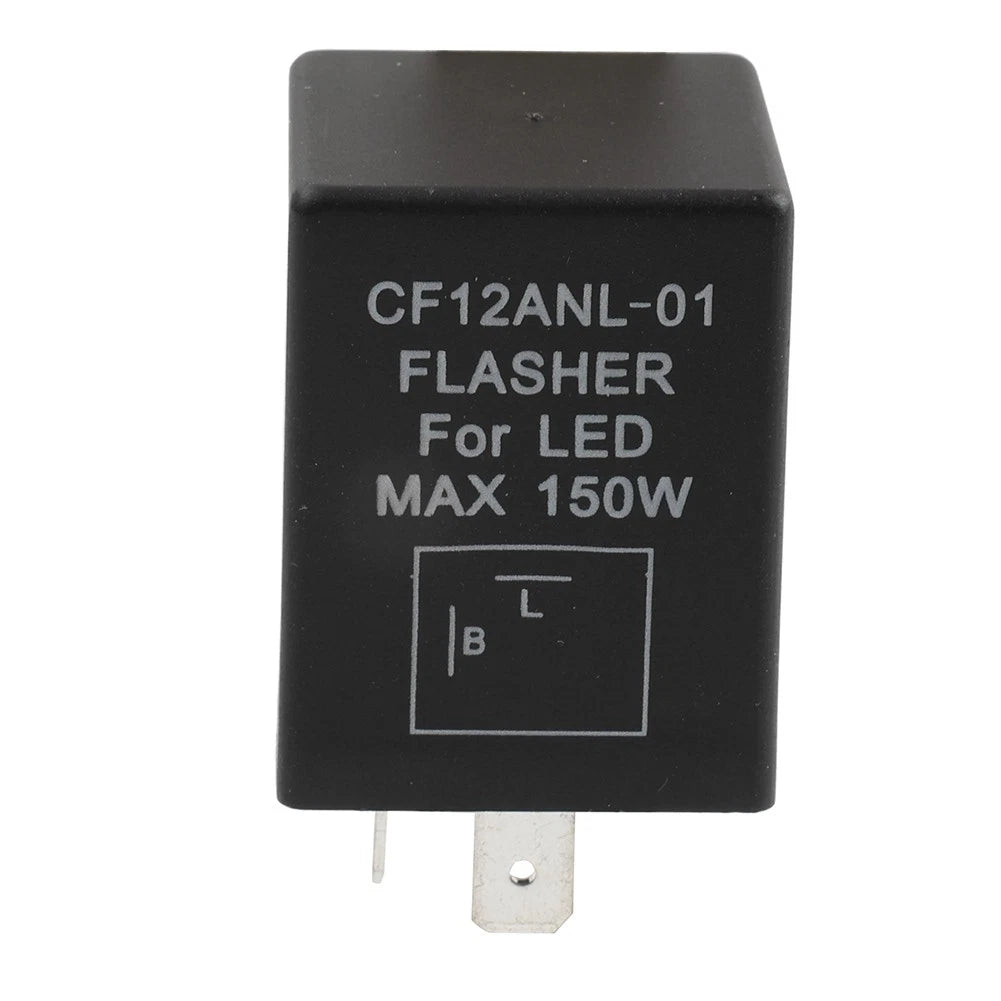 2 Pin LED Flasher Relay for Universal Car Motorcycle Decoder CF12