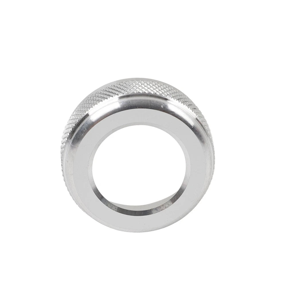 Silver Console Volume Button Switch Ring for Lexus NX250 350h 450h (2022–2024)