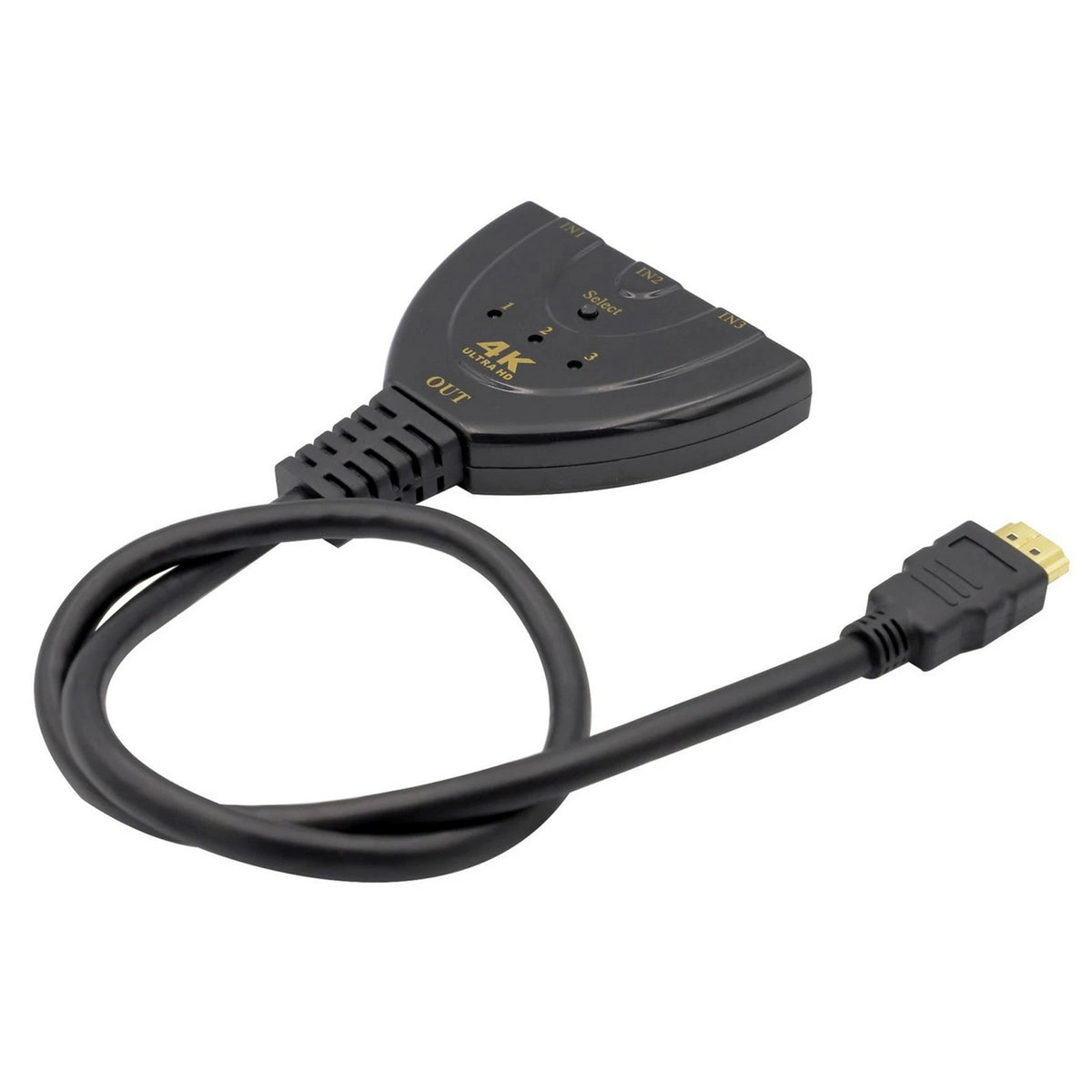 3-in-1 HDMI Switch for PS4 Pro, Xbox (4K, 1080P)