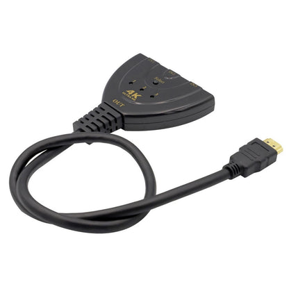 3-in-1 HDMI Switch for PS4 Pro, Xbox (4K, 1080P)