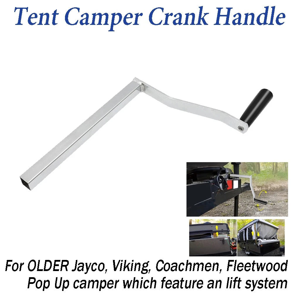 Crank Handle for Jayco Viking / Coachmen Fleetwood Pop Up Tent Camper (Older)