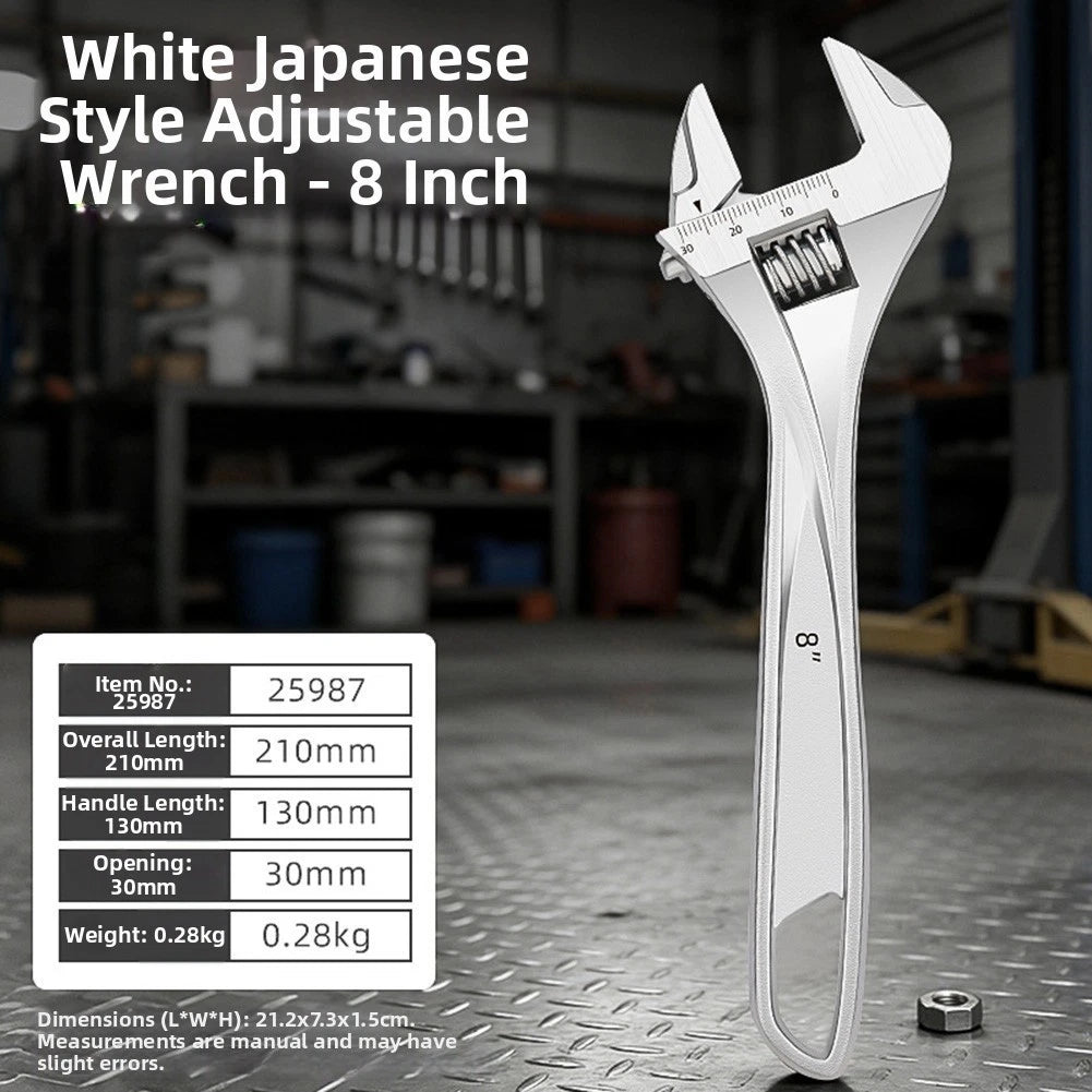 Adjustable Wrench for Crescent Style Applications (Professional Grade)