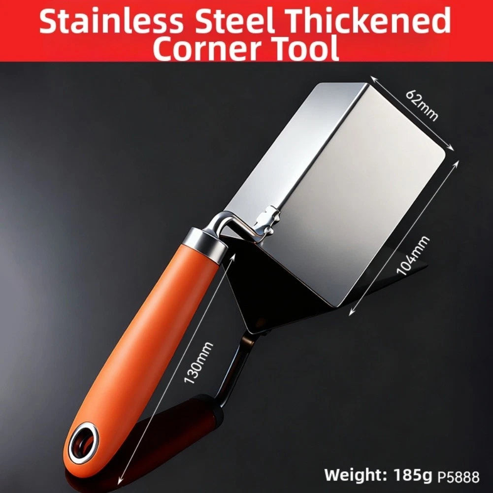 Corner Trowel Set for Interior Corners (Stainless Steel)