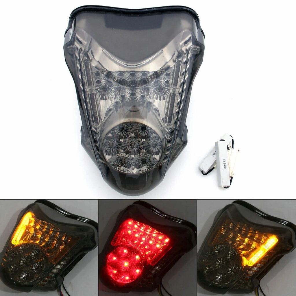Integrated LED Tail Light Turn Signals for Suzuki GSXR 1300 Hayabusa (2008–2020)