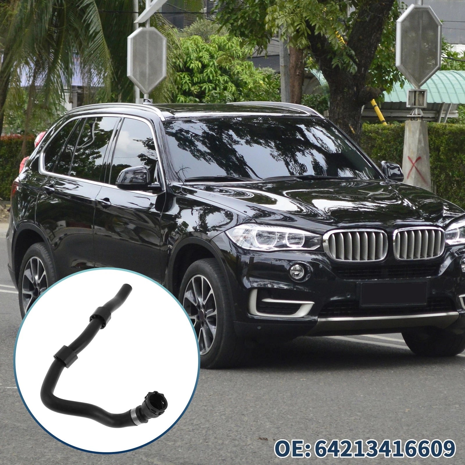 HVAC Heater Hose Replacement for BMW X3 E83 3.0L L6 (2007–2010)