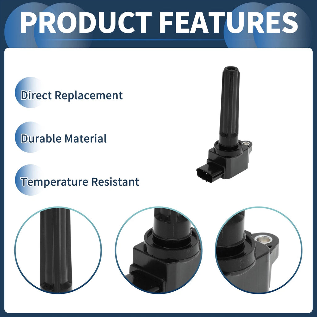 Ignition Coil Pack No. 1831A042 for Mitsubishi Lancer L4 2.0L (2008–2012)
