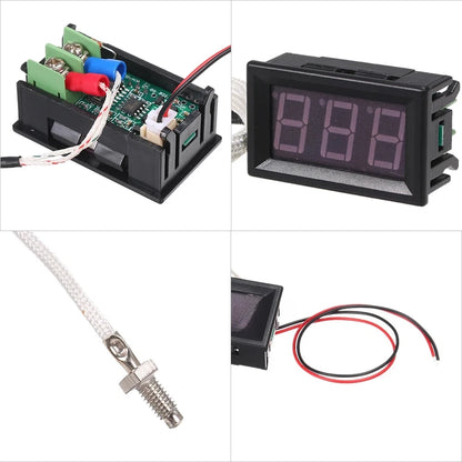 Digital Display Thermometer for 12V Power Supply (0.1 Resolution)