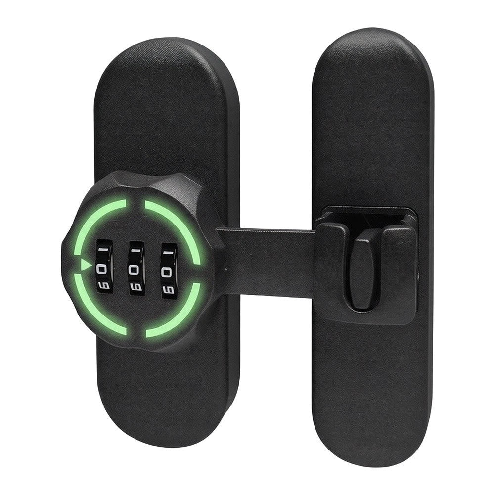 Luminous Latch Bolt Lock for Automotive Security with Numeric Password