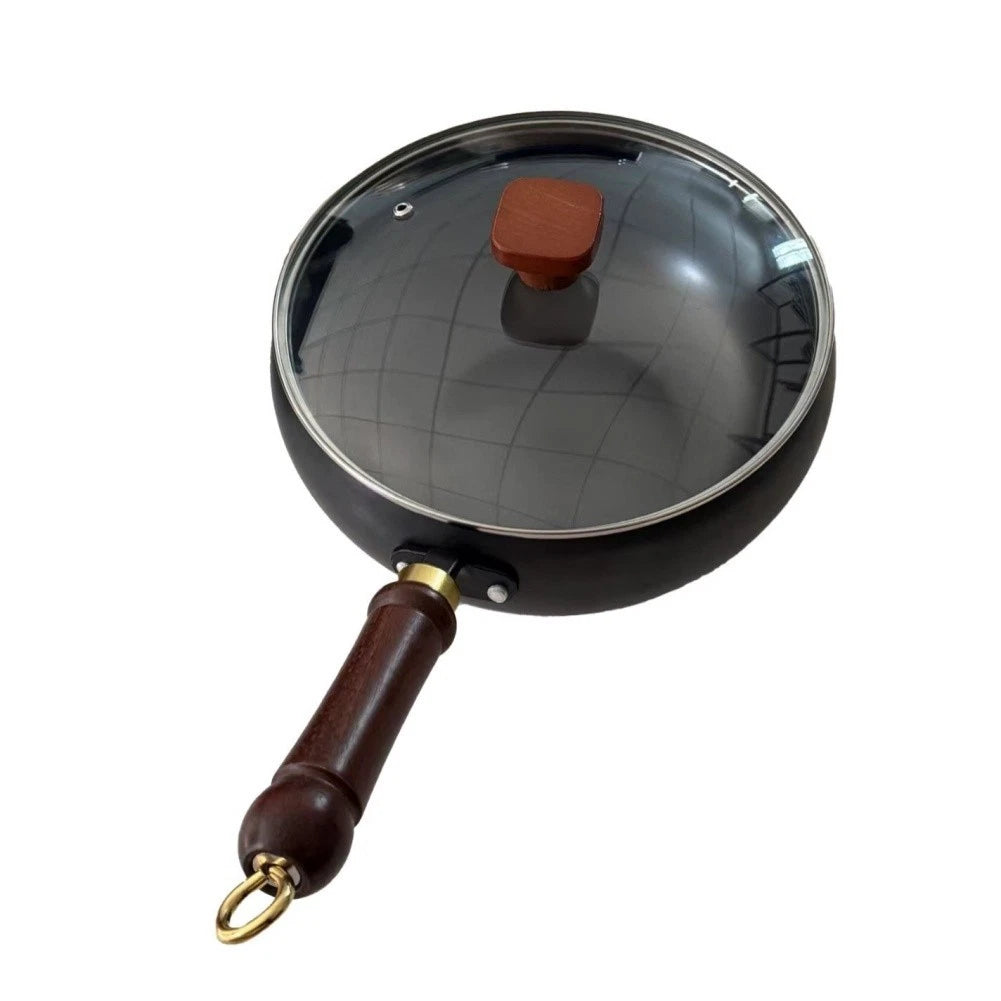 Hand Forged Iron Pan for Consistent Cooking Results