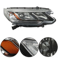 Headlight Assembly for Honda CR-V (2015–2016) Halogen Clear Passenger RH