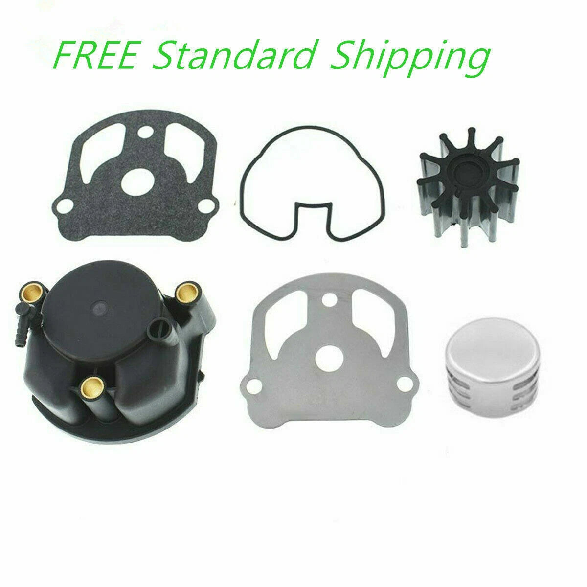 Water Pump Impeller Repair Kit for OMC Cobra (Replaces 984461, 777128, 983895)