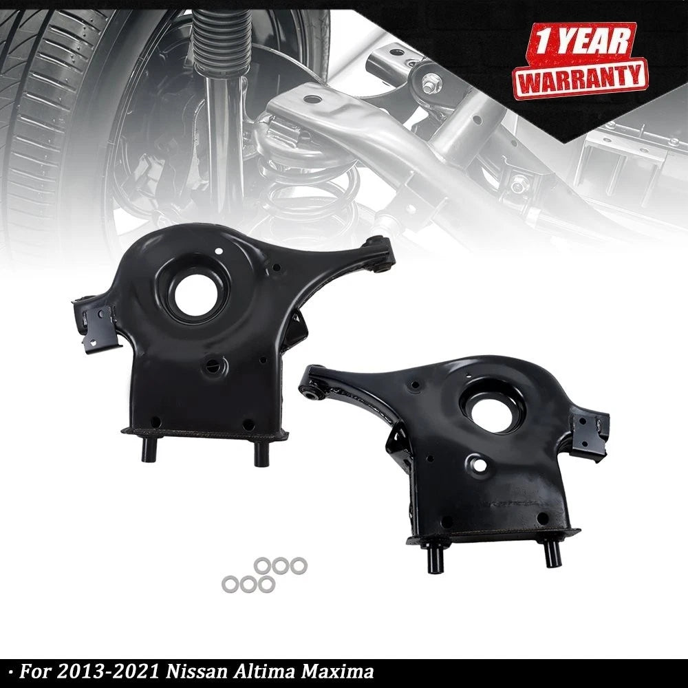 Set of 2 Rear Lower Control Arms for Nissan Altima Maxima 3.5L V6 (2013–2021)