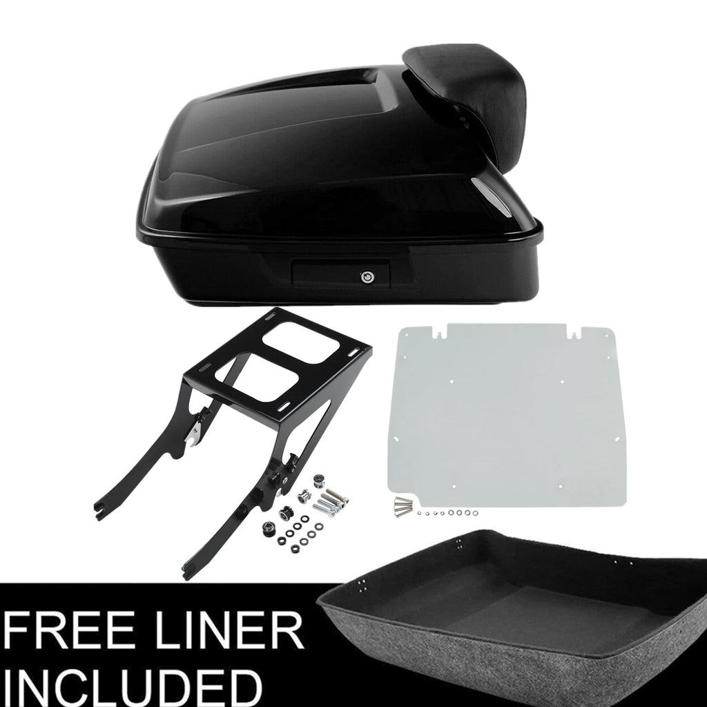 Trunk Base Plate Mount Rack Pad for Harley Heritage Classic FLHC (2018–2023)