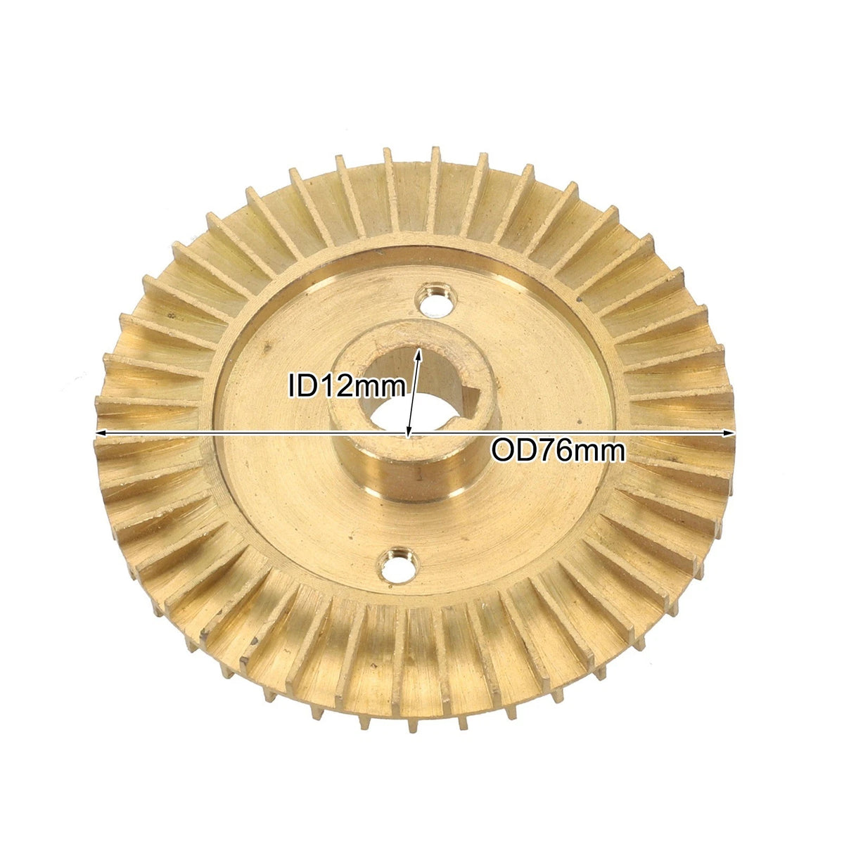 Brass Double Sided Water Pump Impeller for Various Sewage Applications