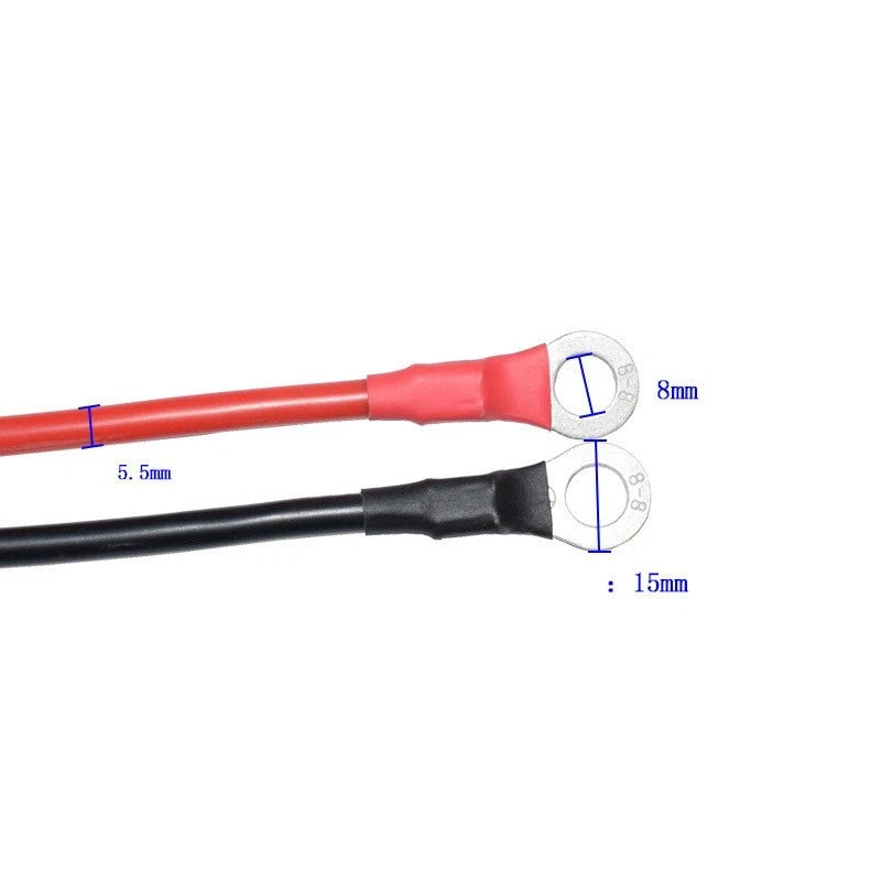 30cm SAE to O Ring Extension Cable 10AWG with Dust Cover for Easy Connect
