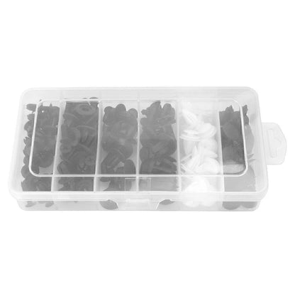 100Pcs Car Body Push Pin Rivet Fastener Trim Clips for Universal Use