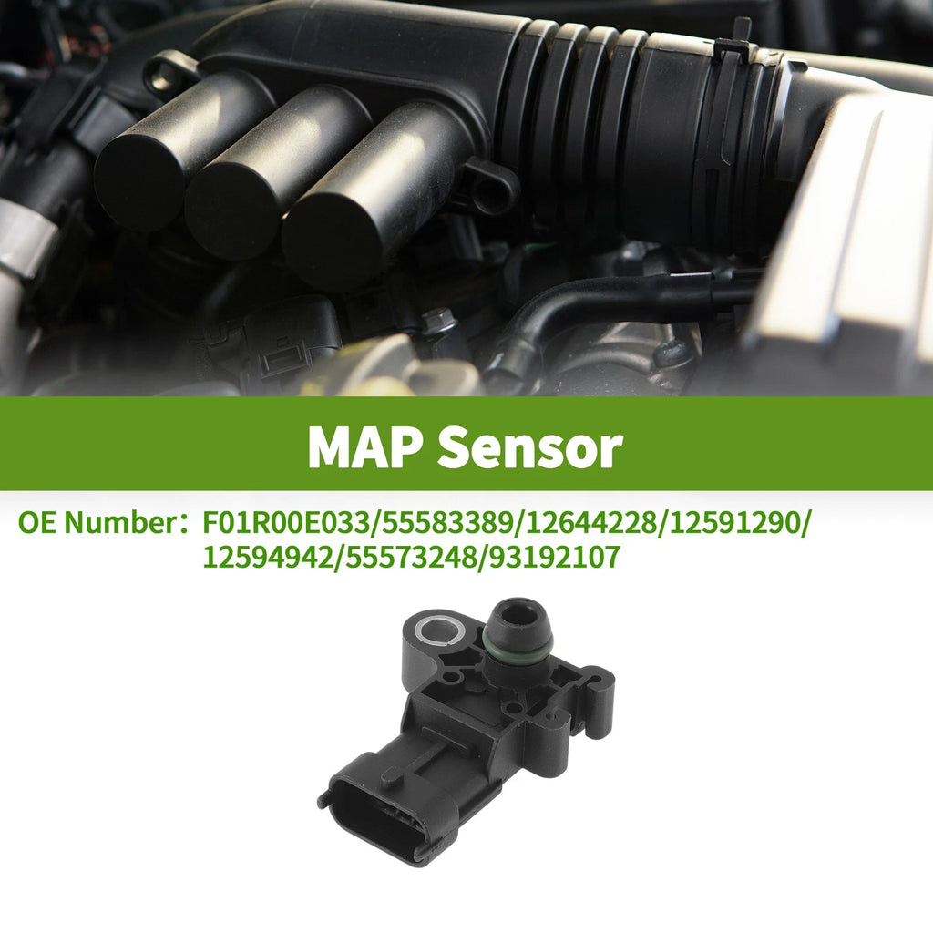 Manifold Absolute Pressure MAP Sensor for Chevrolet Camaro 6.2 (2016–2019)
