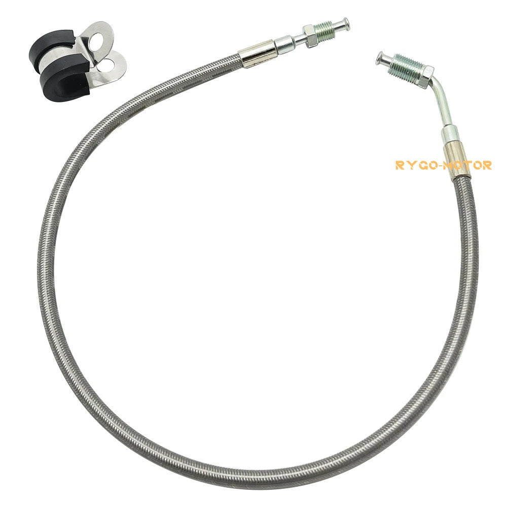 Left Front Brake Hose Line for Polaris Scrambler 400 500 Xplorer 250 400 (2001–2004)
