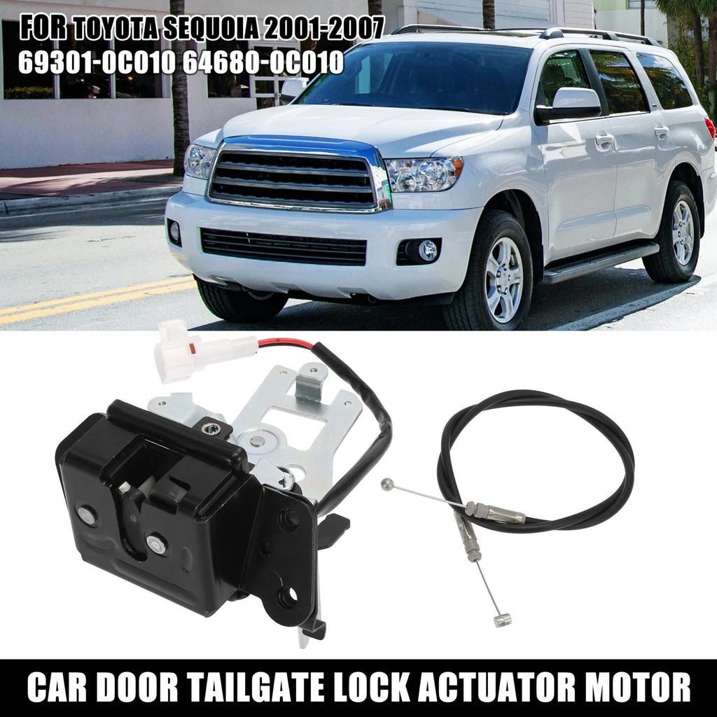 Tailgate Lock Actuator Motor Replacement for Toyota Sequoia (2001–2007)