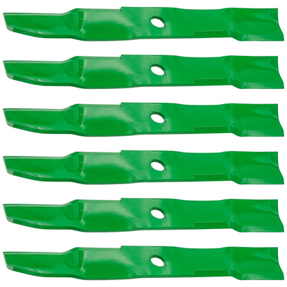 Mulching Blade 19 in Circle Hole 54 in Deck Replacement for John Deere (1998–2018)