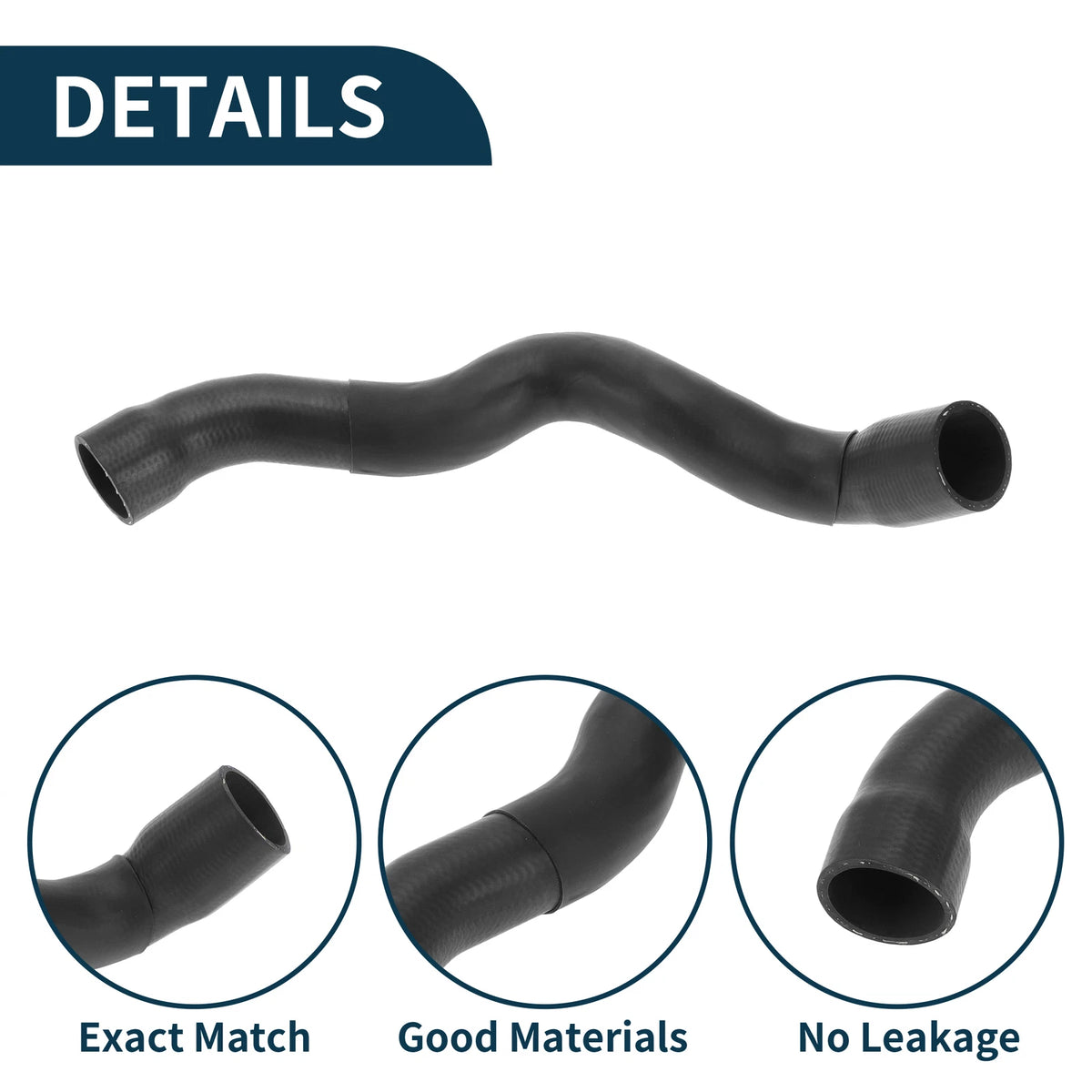 Radiator Coolant Hose for Mercedes-Benz E320 (1998–2003) No.A2105013282