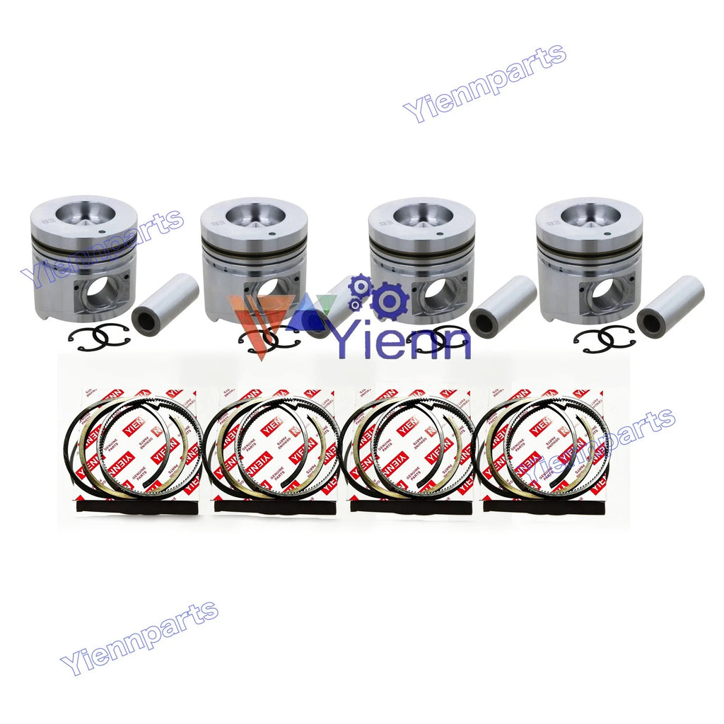 Piston Kit Ring for Mitsubishi MKM55 MKM65 MKM75 Tractor (S4S S4SD S4S-DT)