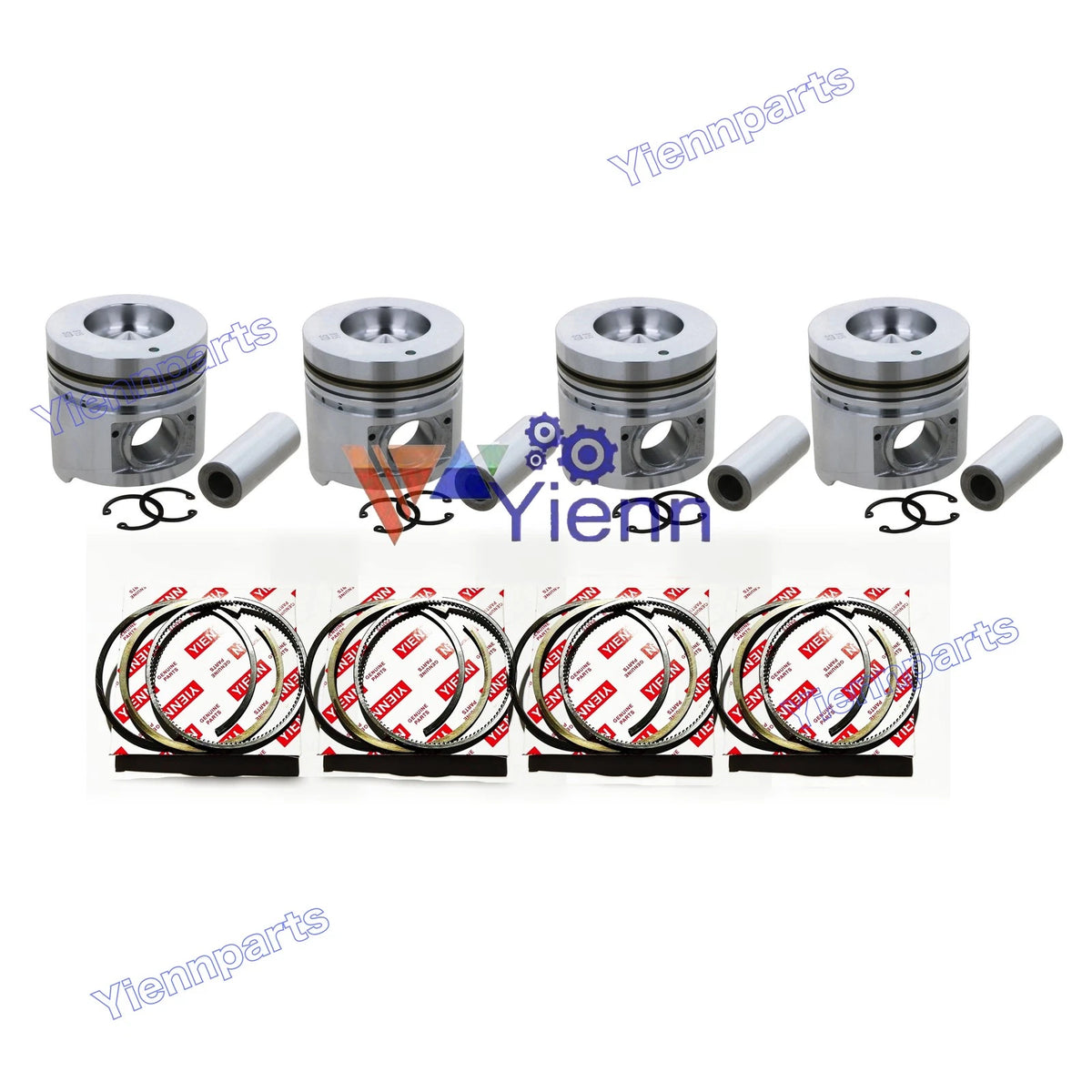 Piston Kit Ring for Mitsubishi MKM55 MKM65 MKM75 Tractor (S4S S4SD S4S-DT)