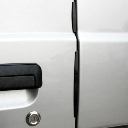 8Pc Black Door Edge Guards Trim Molding Protection for Car