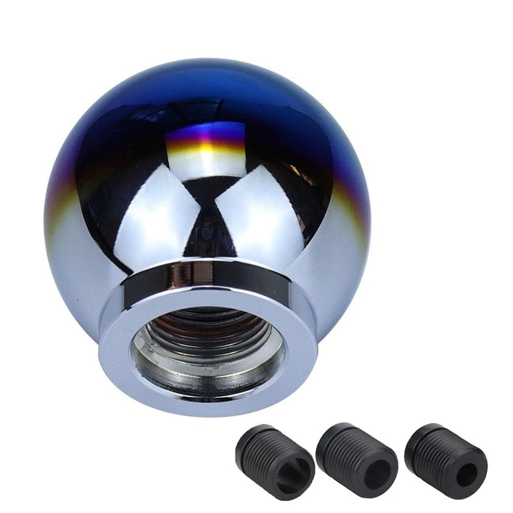 Replacement Metal Gear Shift Knob for Manual and Auto Vehicles (Universal)