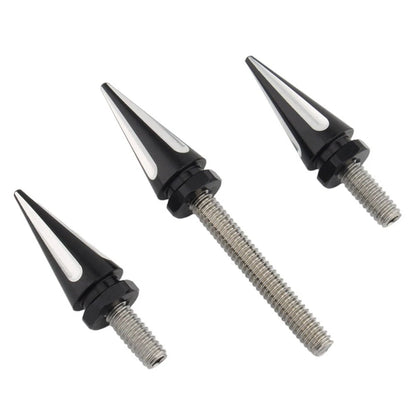 3x Windshield Trim Screw for Harley Electra Glide, Street Glide, Ultra Limited (2014–2023) Black