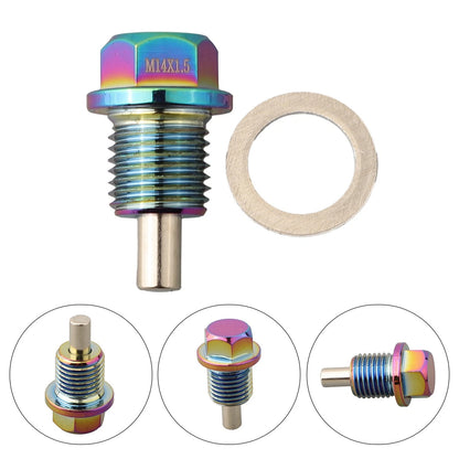 Magnetic Oil Drain Screw for M14x1.5 (1 Pcs)
