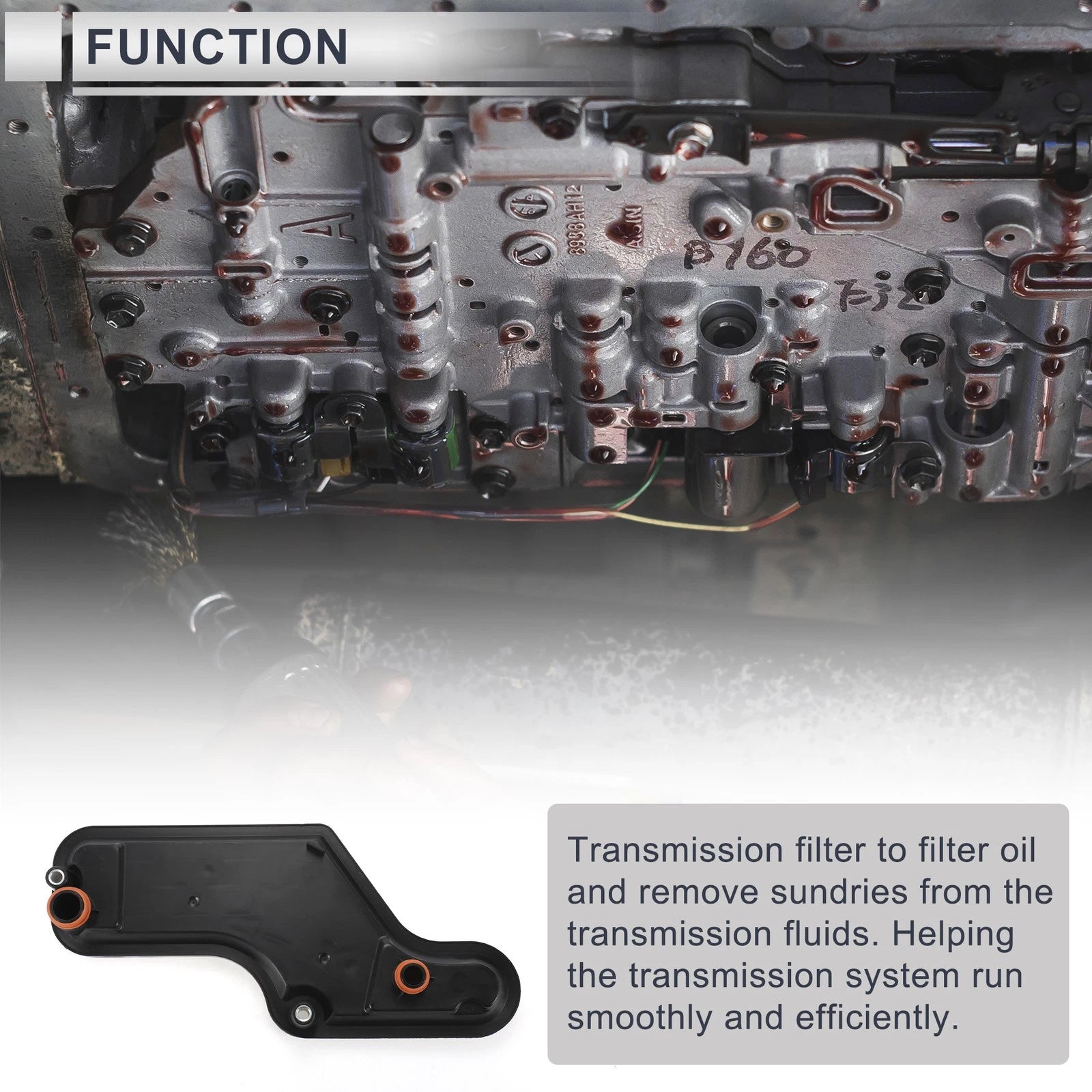 Transmission Filter Replacement for Ford Thunderbird 5R55 2002–2005