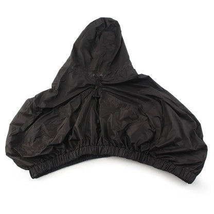 Waterproof Seat Rain Cover with Driver Backrest for Harley Street Electra Glide