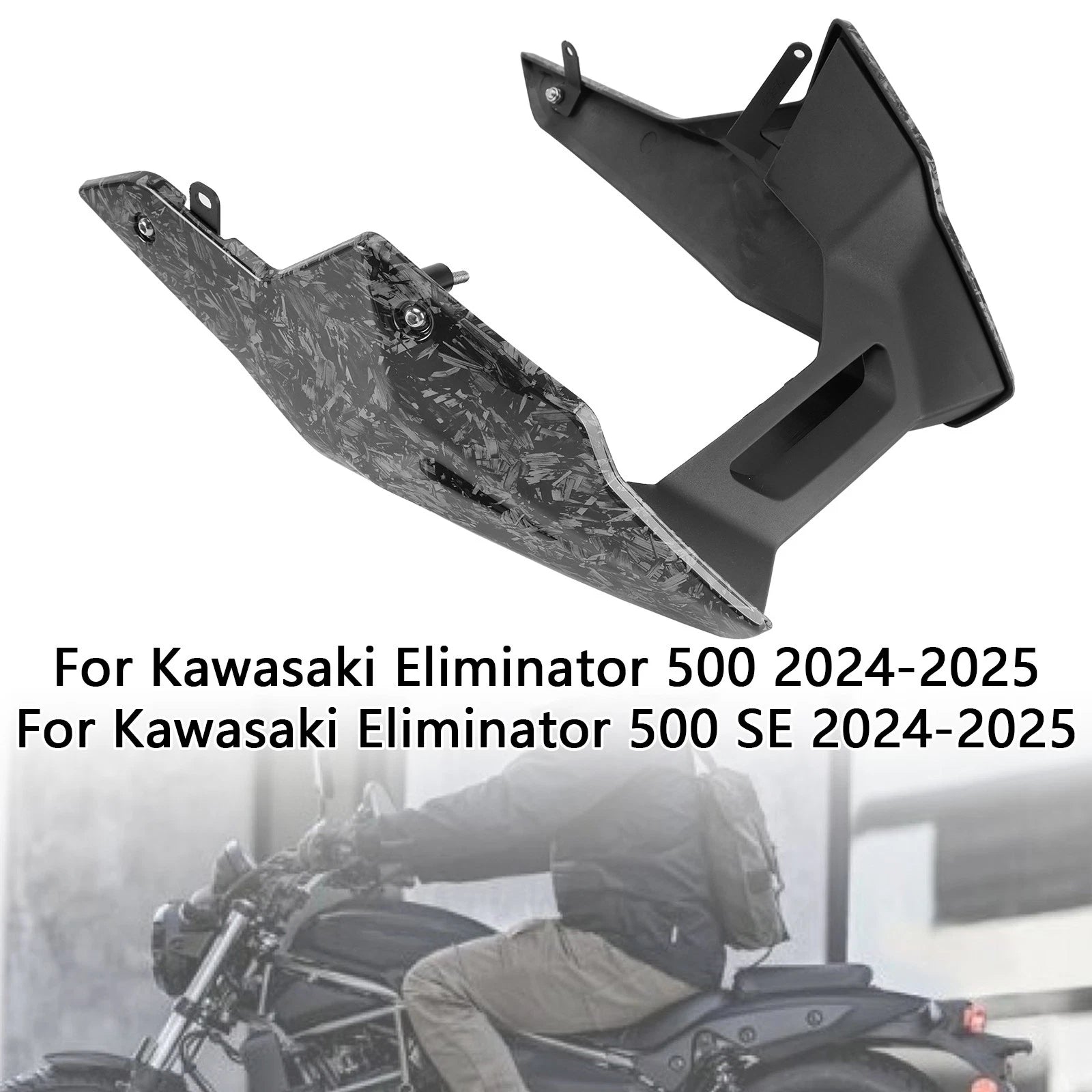 Lower Fairings Full Belly Pan for Kawasaki Eliminator 400/450/500 (2024-2025)