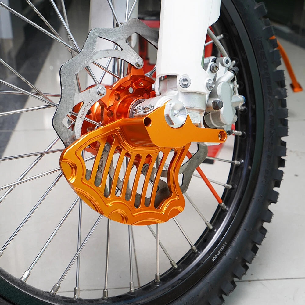 Brake Disc Guard Protector for KTM 250 300 XCW 450 500 530 EXC (2004–2015)
