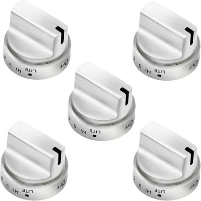 5PCS Control Knob for GE Gas Range Stove