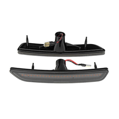 2X LED Front Side Marker Lights for Ford Mustang (2010–2014)