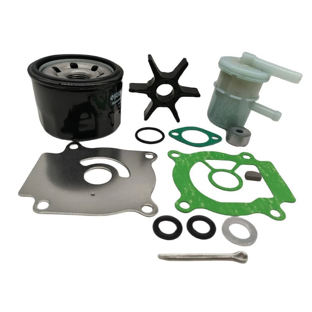Maintenance Kit for Suzuki Outboard DF 25 30 HP (17400-89820, 15410-87J10)