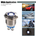 5Pcs 12mm LED Waterproof Indicator Signal Light for Universal