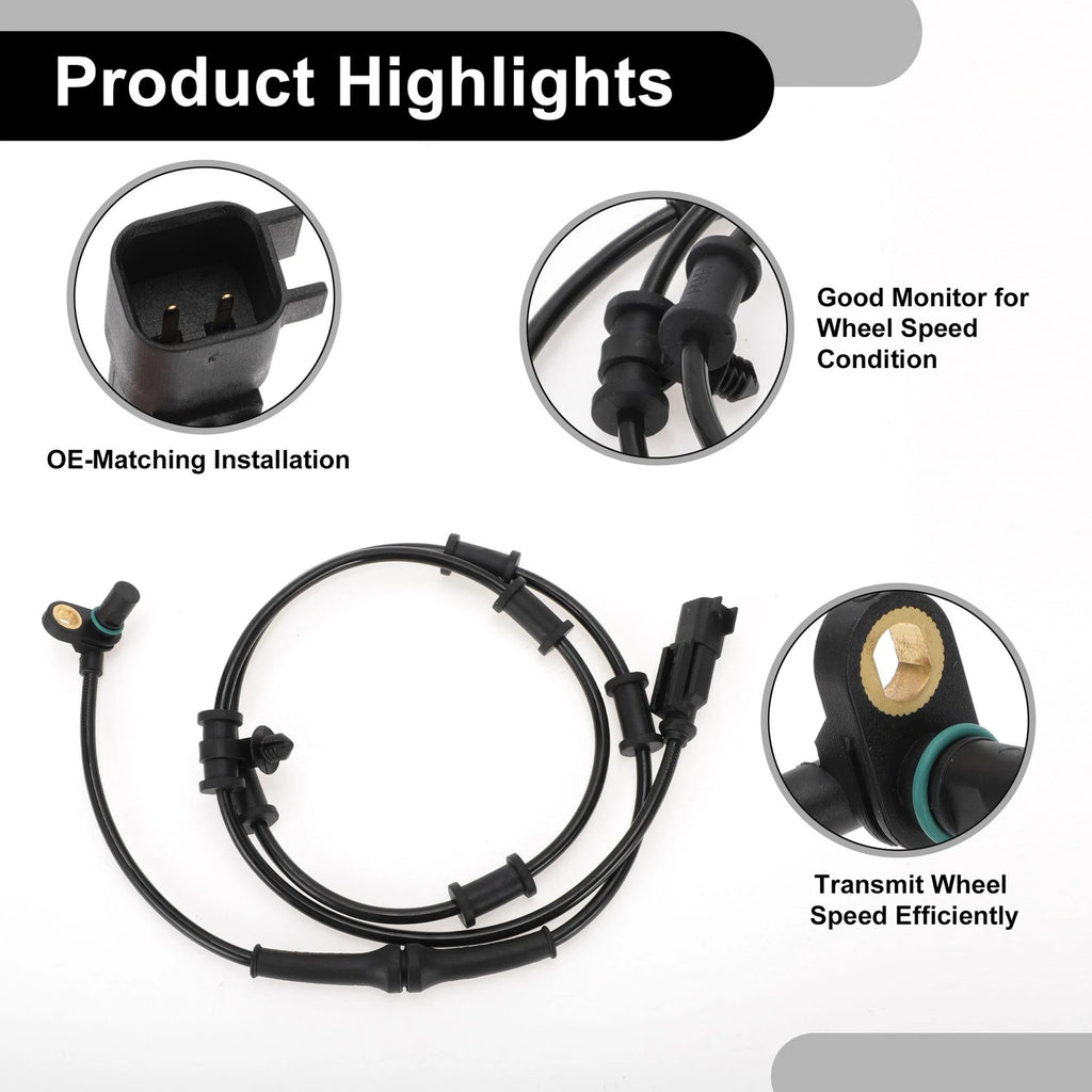 ABS Wheel Speed Sensor No. 5179958AA for Dodge Ram 1500 (2002–2008)