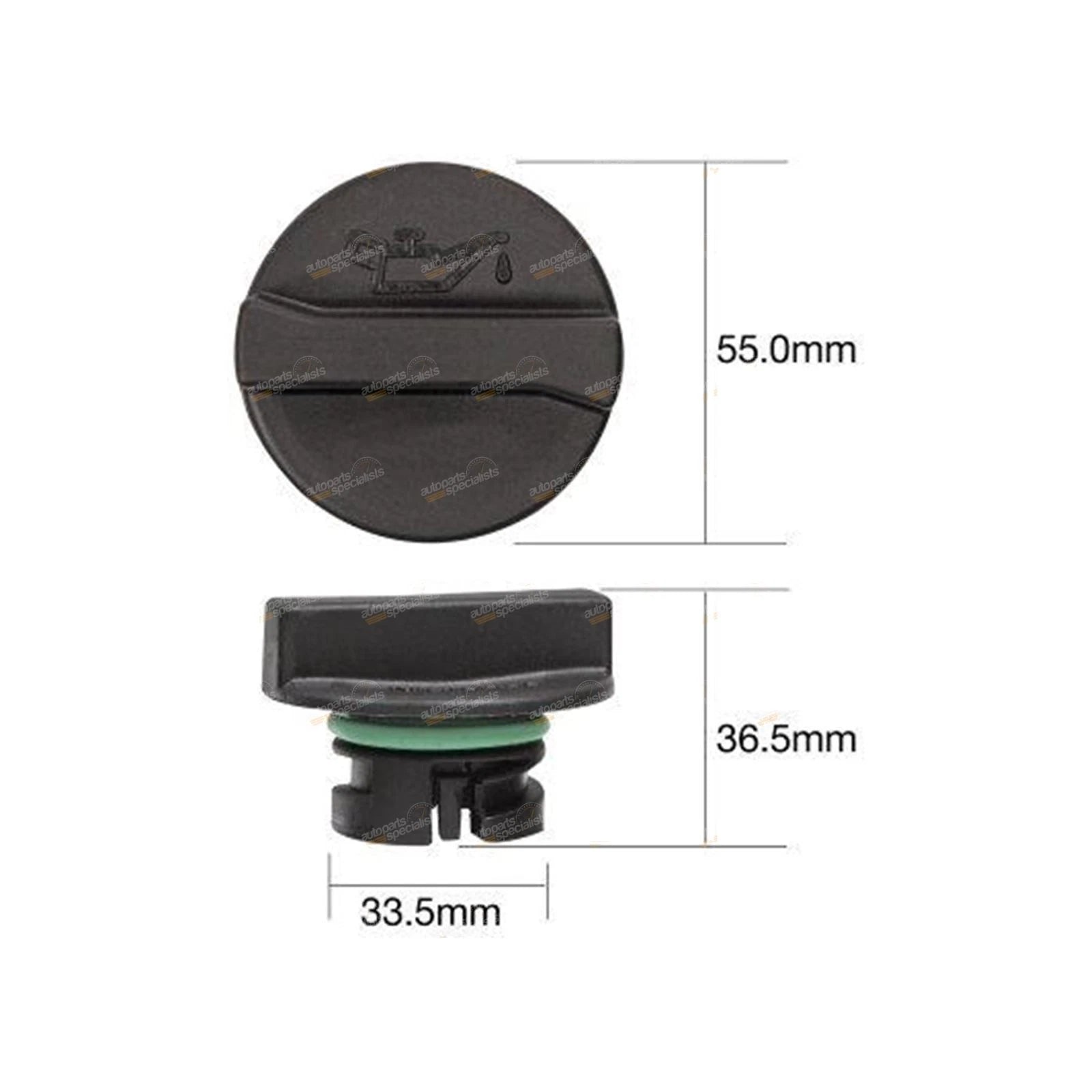 Engine Oil Cap for Mazda CX-3 (2015–2020) PE-VPS