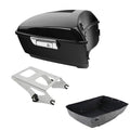 Chrome Two Up Mount Rack for Harley Street Glide (2014–2026)
