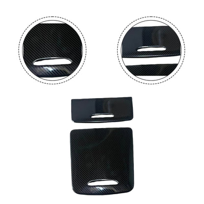 Carbon Fiber Style Center Console Storage Panel for Mercedes (2014–2017)