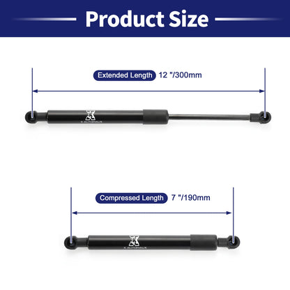 2Pcs 12 Inch 250N Gas Struts Lift Supports for RV Car