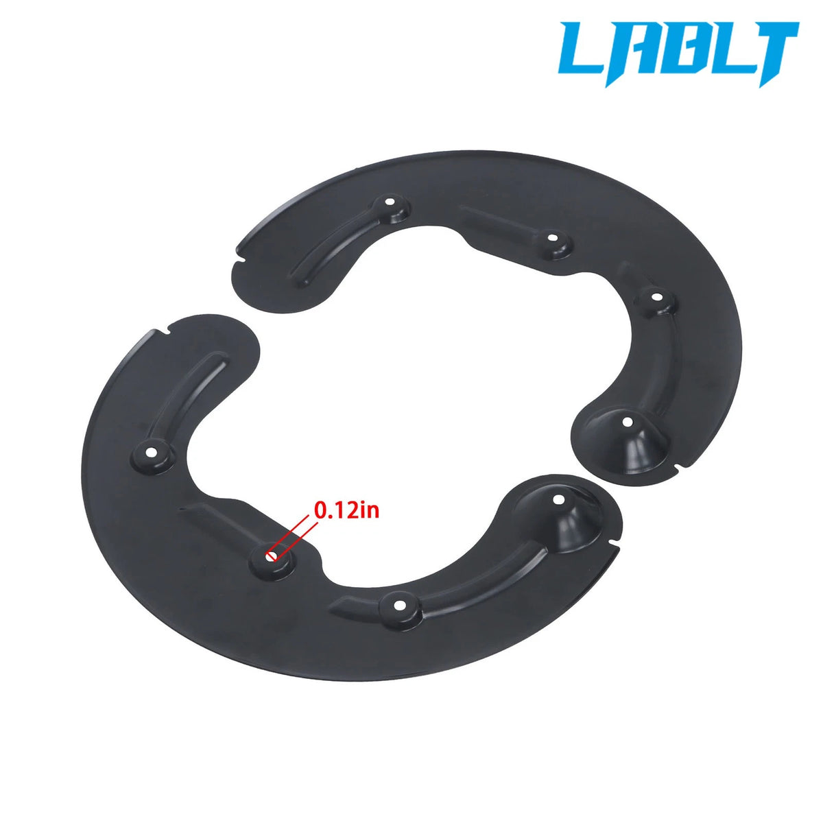 Front Brake Backing Plate Dust Splash Shields L&R for Ford F-150 (2004–2008)