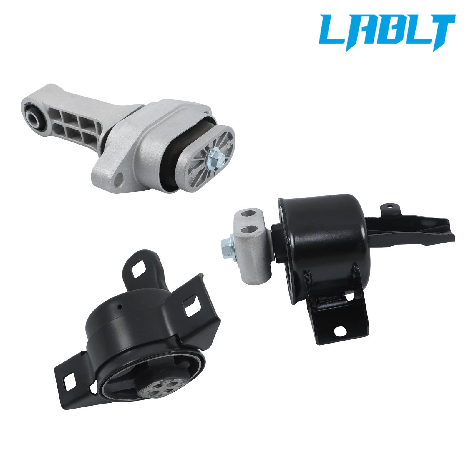 3PCS Engine Motor & Transmission Mount Kit for Chevrolet Aveo Pontiac Wave (2004–2011)