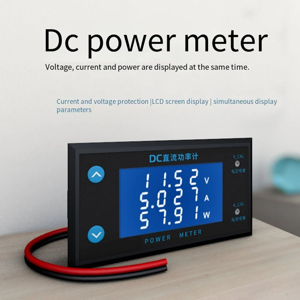 Digital Current Tester for Electrical Projects (Clear Backlight Display)