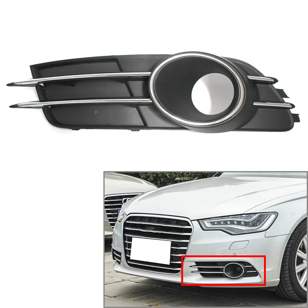 Fog Light Grille Cover for Audi A6 C7 (2011–2015)