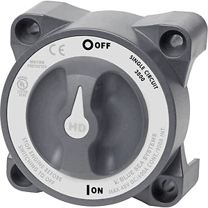 Battery Switch for Blue Sea 3000 HD-Series (Single Circuit ON/OFF)